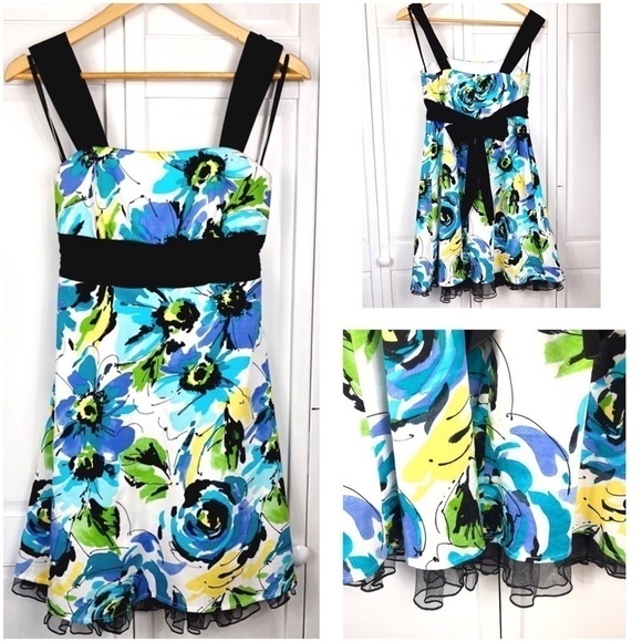 IZ BYER PARTY DRESS l Size 7 Dress 0954 - Picture 1 of 6